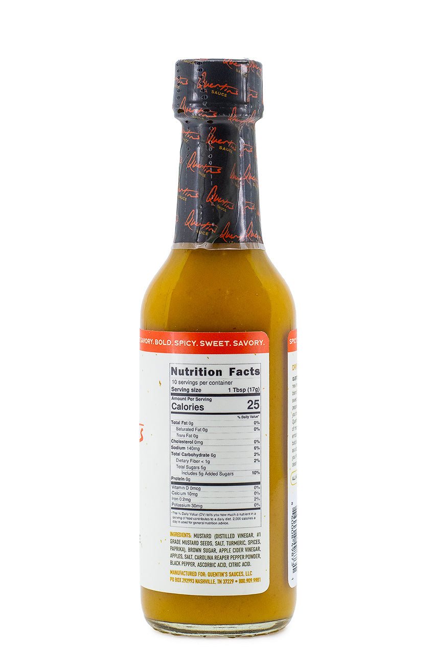 White Hot Mustard Sauce | Quentin's Sauce J2