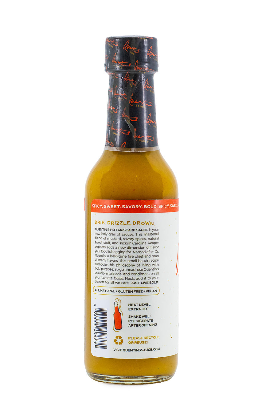 White Hot Mustard Sauce | Quentin's Sauce J2