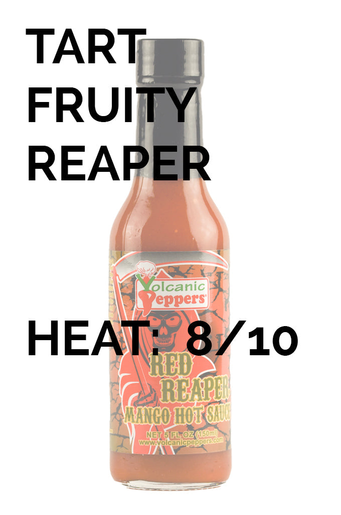 Red Reaper Mango Hot Sauce | Volcanic Peppers Y5