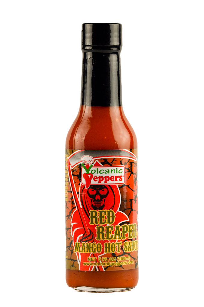 Red Reaper Mango Hot Sauce | Volcanic Peppers Y5