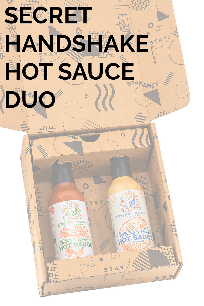 Secret Handshake Hot Sauce Duo Pack Z5