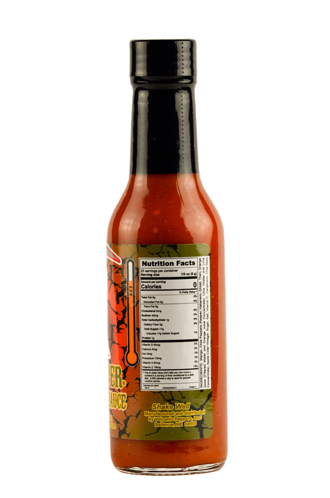 Red Reaper Mango Hot Sauce | Volcanic Peppers Y5