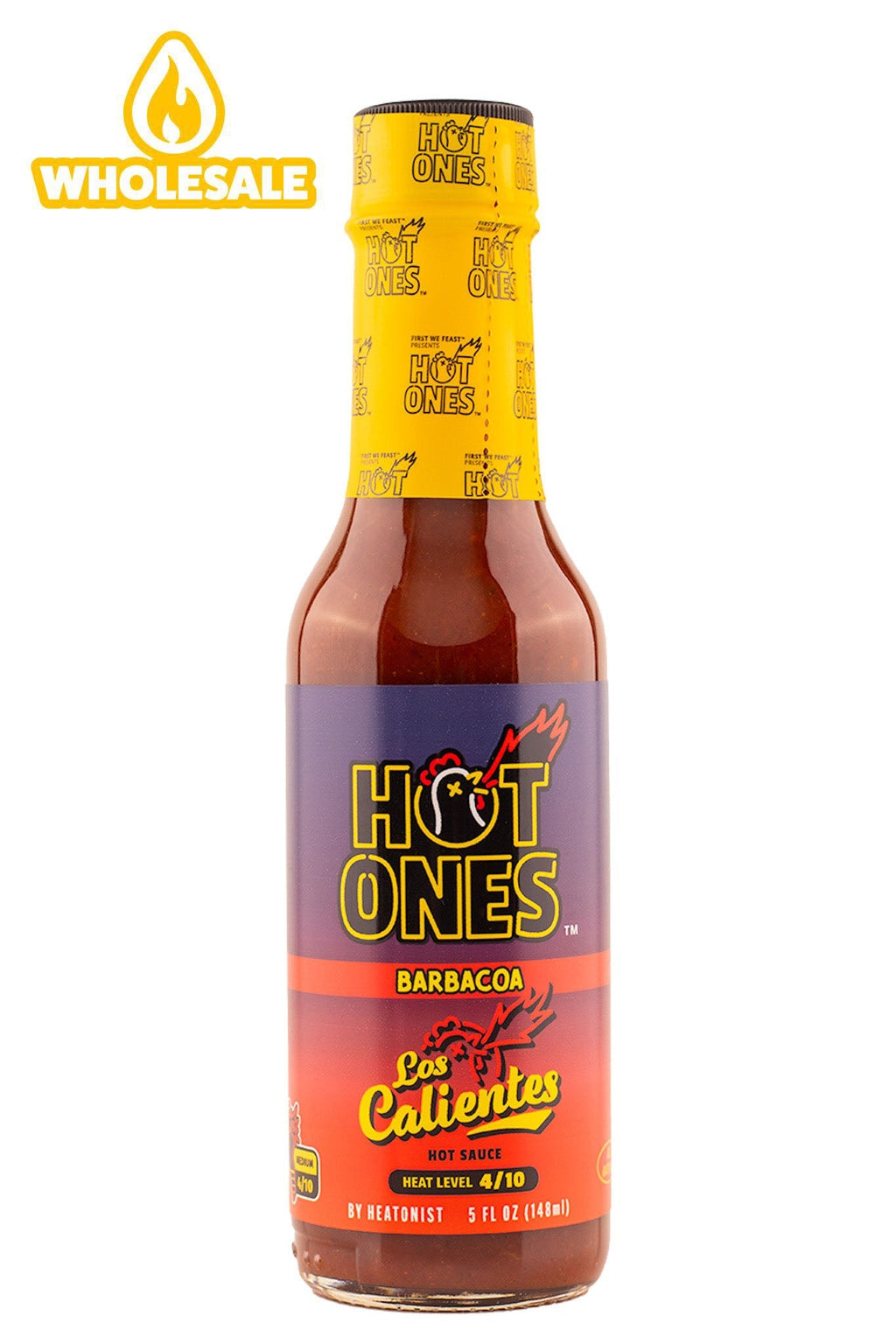 Los Calientes Barbacoa | Hot Ones Hot Sauce-C R4