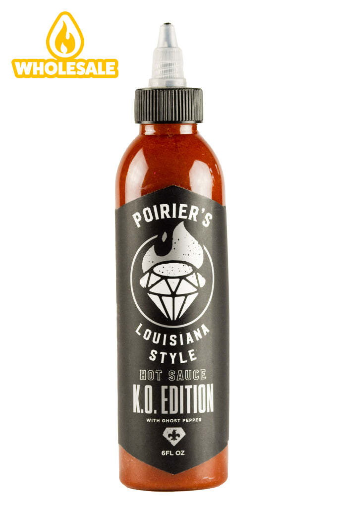 Dustin Poirier's Louisiana Style Hot Sauce | KO Edition-C X5