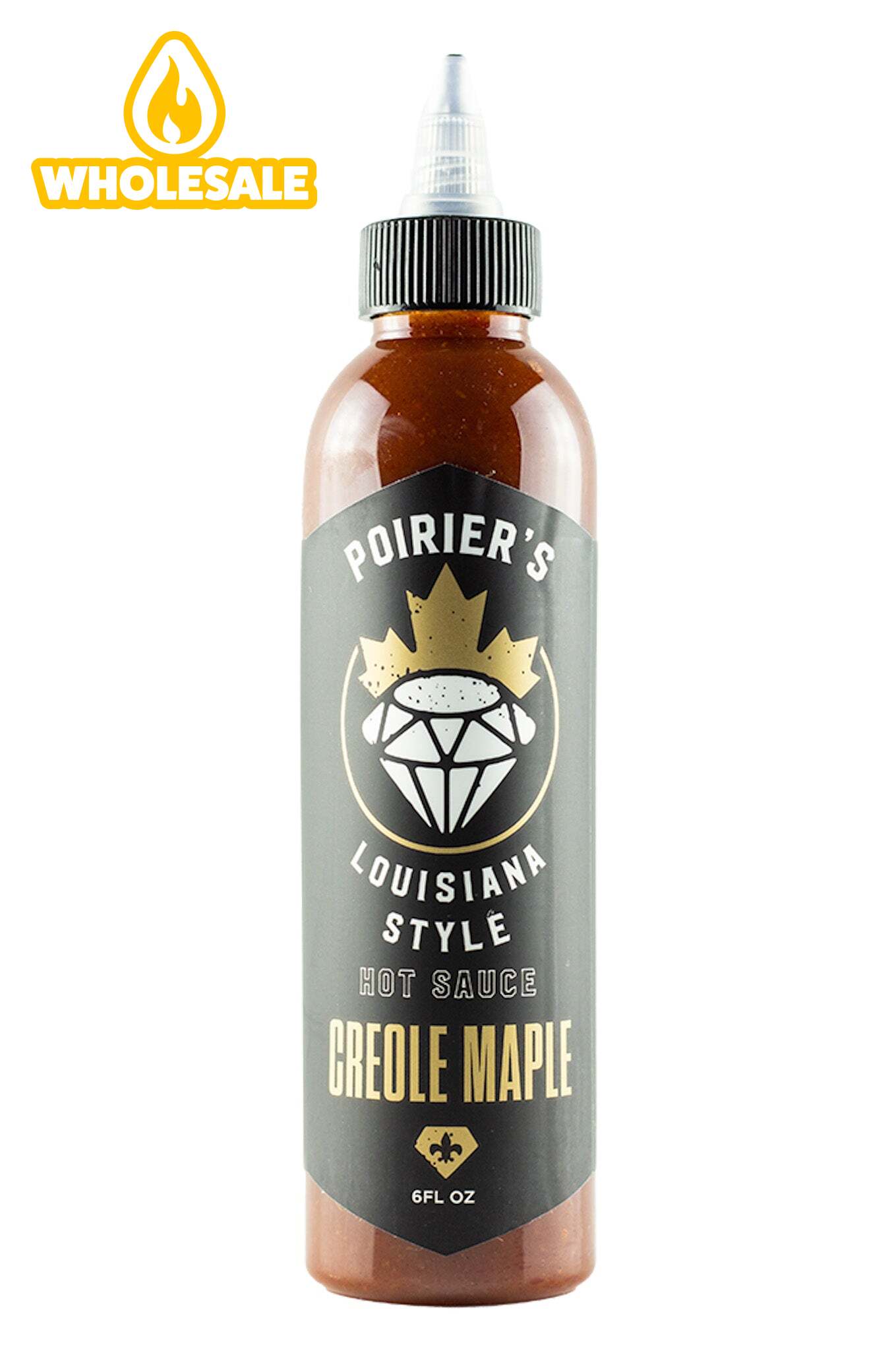 Poirier's Creole Maple Hot Sauce | Poirier's Louisiana Style Hot Sauce -C X2