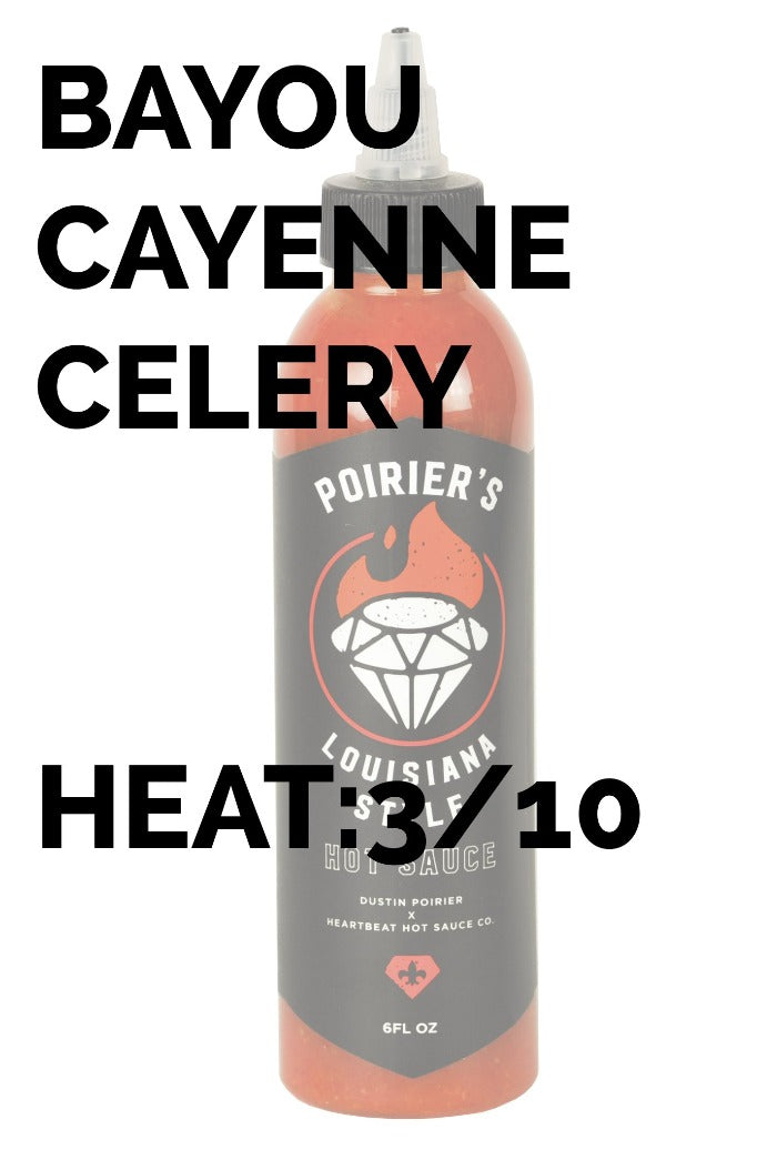 Dustin Poirier's Louisiana Style Hot Sauce J2